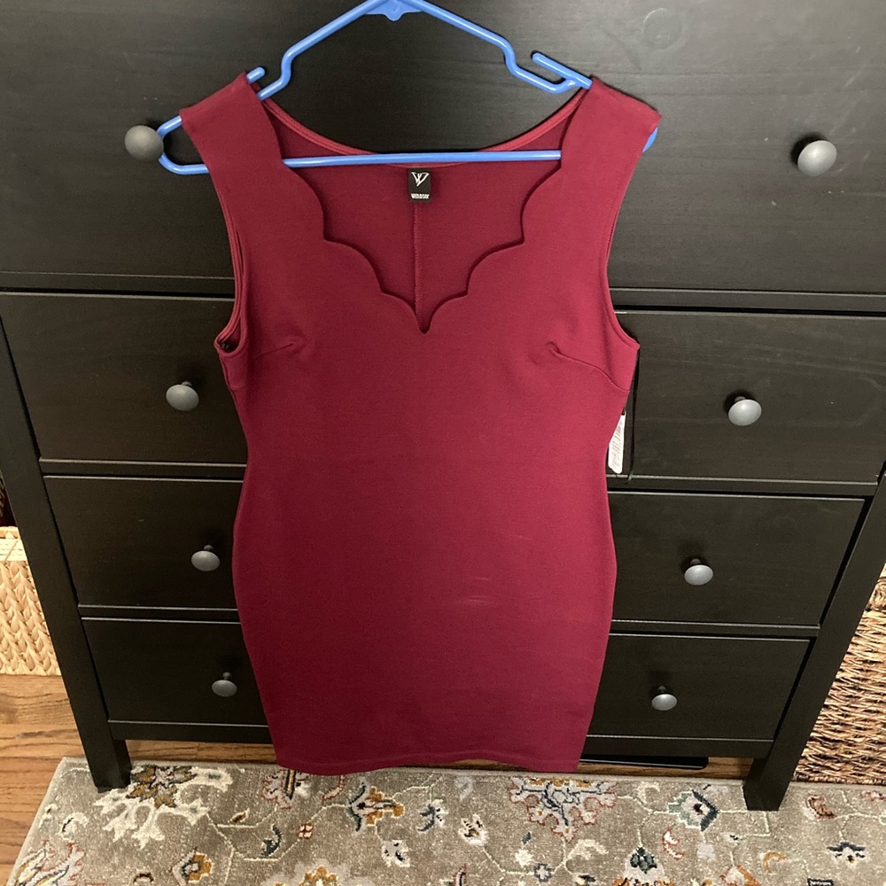 Red Bodyhugging Dress